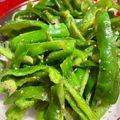 yossheep's cooksnap of when they made ツナなし☆超シンプルな無限ピーマン.