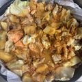 skky0122's cooksnap of when they made 簡単！フライパン1つ鮭のちゃんちゃん焼き.