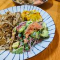 かわゆう1211's cooksnap of when they made サーモンとアボカドかいわれのマヨサラダ.