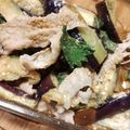 クックE0O5R4☆'s cooksnap of when they made レンジで完成！豚しゃぶとなすの蒸し和え.