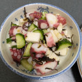 庵chai's cooksnap of when they made 簡単混ぜるだけタコ長芋胡瓜の柚子胡椒和え.