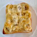 スーパーリンクス's cooksnap of when they made スイスの朝食☆バナナチーズトースト.