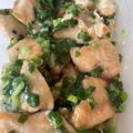 塩かまん's cooksnap of when they made 【楽めし】鶏むねネギまみれ.