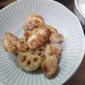 そらてんママ's cooksnap of when they made ☆簡単☆蓮根と鶏肉の甘酢炒め.
