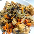 ひんべえ's cooksnap of when they made ひじきと人参と卵のオイスターソース炒め.