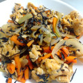 ひんべえ's cooksnap of when they made ひじきと人参と卵のオイスターソース炒め.