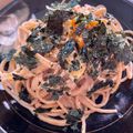 秀狼1011's cooksnap of when they made 瓶ウニと牛乳で！濃厚ウニクリームパスタ.