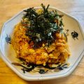 さすらい's cooksnap of when they made ご飯がパラパラ！キムチ納豆チャーハン.