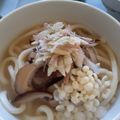 ＠ももこ's cooksnap of when they made 薬味たっぷりあったか煮麺.
