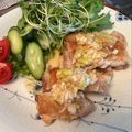 キミコネン's cooksnap of when they made 簡単！揚げない鶏もも油淋鶏（ネギソース）.