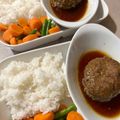 ame-ikuru's cooksnap of when they made ★びっくりのハンバーグ★.