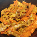 がんばらないななこ's cooksnap of when they made ♢人参と豚肉のオイマヨ胡麻炒め♢.