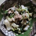 くーまんず's cooksnap of when they made 白菜＋ツナ＋塩昆布のサラダ.