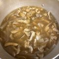ポムポムポヨコ's cooksnap of when they made 油揚げと大根と舞茸のお味噌汁。.
