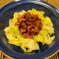 クックHOI☆'s cooksnap of when they made 大量消費【あんかけ肉レタス】ご飯進む！.