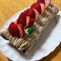 なっさん姫's cooksnap of when they made クリスマスケーキ★簡単ブッシュドノエル.