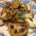 シンリちゃん's cooksnap of when they made タラとれんこんの黒酢炒め【柏市学校給食】.