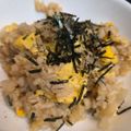 ゆるмαмα's cooksnap of when they made 卵しかない日の５分ランチ！焼肉タレ炒飯.