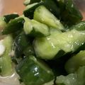ﾌﾞﾚﾝﾀﾞ's cooksnap of when they made バリうま♡きゅうり《チョレギサラダ風》.