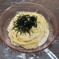 chinamin☆★'s cooksnap of when they made 牛乳で☆明太子クリームパスタ.