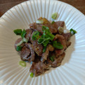 ばたみそーぱん☆'s cooksnap of when they made ウマすぎ注意！砂肝のニンニク柚子胡椒炒め.
