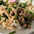 keiko！'s cooksnap of when they made 2食材で簡単ビビンバ風♪ホウレン草＆挽肉.