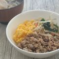 まくのうち's cooksnap of when they made 合挽き肉のそぼろ.