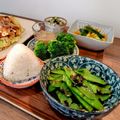 まめたん's cooksnap of when they made 絹さやの塩昆布ナムル.
