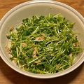 ういき☆彡's cooksnap of when they made シャキ！ぷちっ！豆苗とツナの胡麻サラダ.