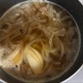 柴犬のお顔☆'s cooksnap of when they made シンプルに新玉ねぎのコンソメスープ.