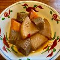 さすらい's cooksnap of when they made ★大根とコンニャクの煮物★.