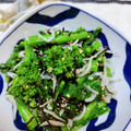 みっちゃん❇️68's cooksnap of when they made 菜の花の塩昆布じゃこ和え.