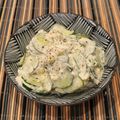 あーこ姐's cooksnap of when they made 胡瓜とクリームチーズのサラダ.