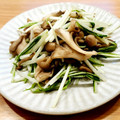 かなりんココりん's cooksnap of when they made 舞茸とえのきと水菜のバタポン炒め.