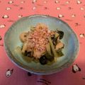 龍青空ママ's cooksnap of when they made ちくわと青菜のおひたし.