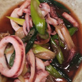 ヨシヨッシー's cooksnap of when they made いかとねぎの生姜醤油炒め.
