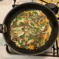akoママクック's cooksnap of when they made もっちり♪もちもちもずくチヂミ.