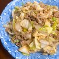あやママ99's cooksnap of when they made 簡単おいし〜♪キャベツと挽肉甘辛炒め.