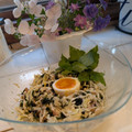 ダッフィーニーうに's cooksnap of when they made キャベツと納豆の和風おつまみサラダ.