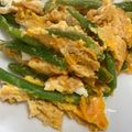 ayakapo's cooksnap of when they made 子供も好きです いんげん卵とじ.