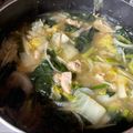柴犬のお顔☆'s cooksnap of when they made 簡単！白菜と玉ねぎの煮込みスープ.