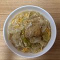 かおり♡♡♡'s cooksnap of when they made 簡単！麺つゆで厚揚げとキャベツ卵とじ〜☆.