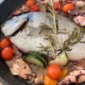 NaseOrchid's cooksnap of when they made 鯛のアクアパッツァ（あさりなし）.