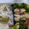 クック8Y79PA's cooksnap of when they made 秋のロコモコ弁当☆ハロウィンキャラ弁.