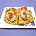 ＠迷子＠'s cooksnap of when they made なめたけとおネギの玉子焼き♪.