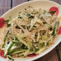 あーこ姐's cooksnap of when they made ☆きゅうり・もやし・キャベツのナムル☆.
