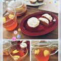 ☆あさ's cooksnap of when they made りんごの香りがフワリ✨アップルティー.