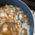 クックQXXJ5X☆'s cooksnap of when they made 簡単　山形　村山　牛肉　芋煮　里芋.
