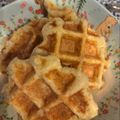ニック's cooksnap of when they made 豆腐で驚き♫マネケン風ワッフル！.