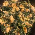 ミサカネ's cooksnap of when they made 小松菜と卵のマヨネーズ炒め.